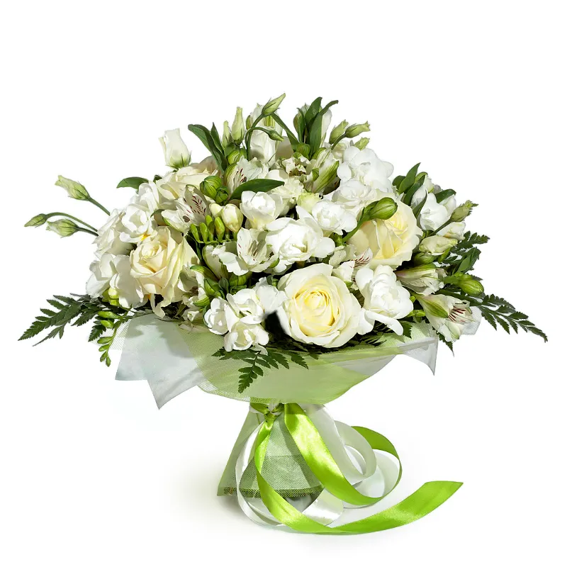 Букет Белый шелк