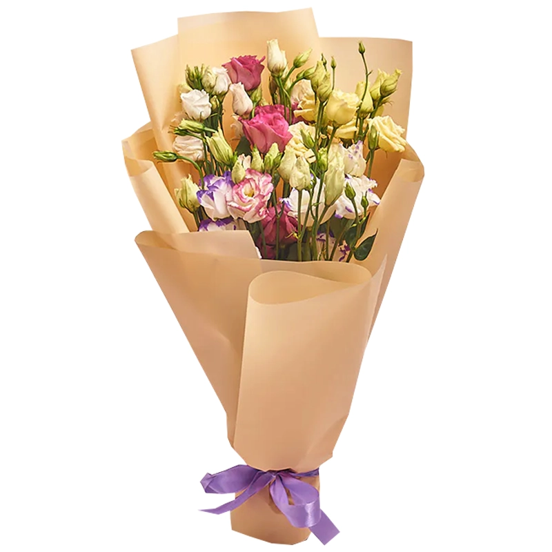 Букет из 5 эустом микс