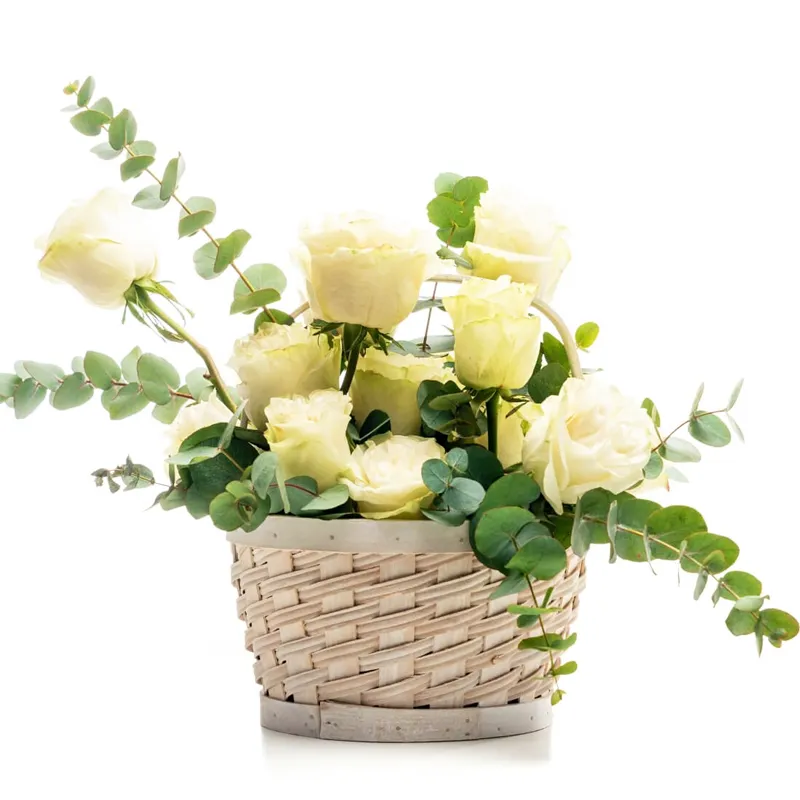 Корзина с цветами Новолуние